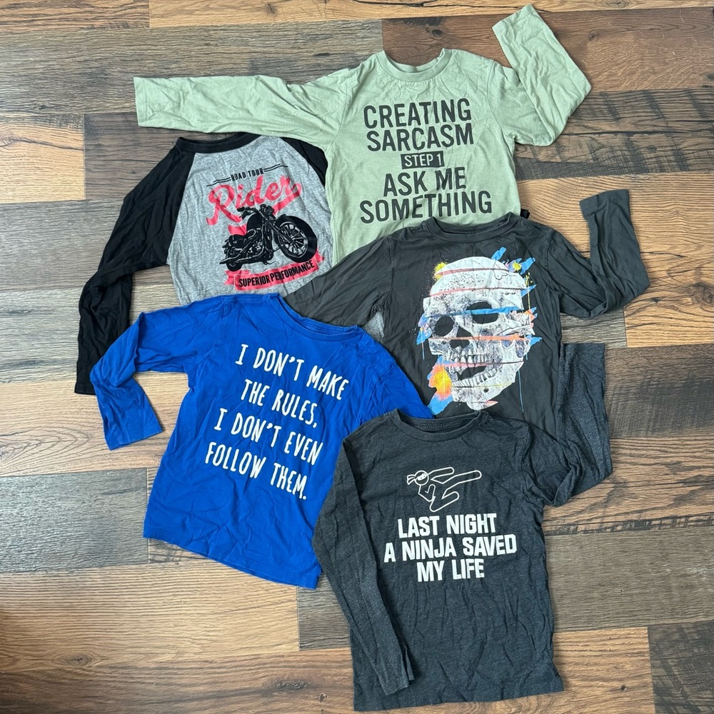 🌟Children’s Place Long Sleeve 5 pk🌟